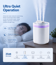 3L Cool Mist Humidifier with Night Light