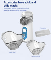 Portable Nebulizer for Adults & Children